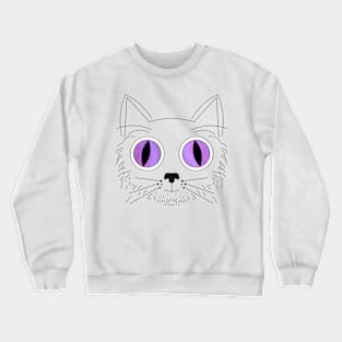 Big Eyed Cat V5 Crewneck Sweatshirt